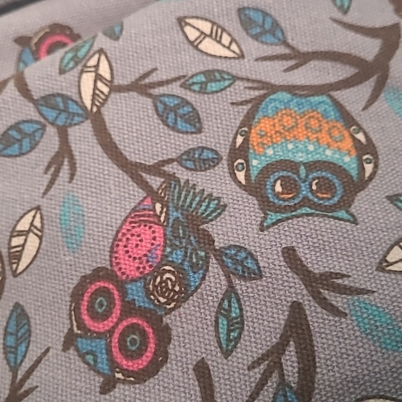 UnionBay colorful geometric fun owl full size backpack travel bag - Picture 8 of 8